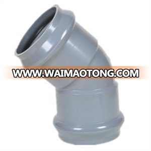 Rubber Ring Joint PVC Pipe Fitting DIN Standard