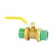 Good Quality PPR Pipe Fittings Double Union Ball Valve