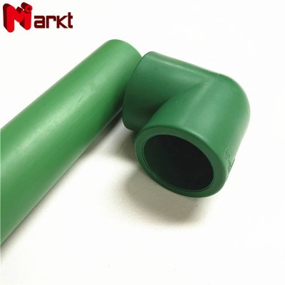 Elbow 90 degree dimensions PPR pipe Customized size fittings