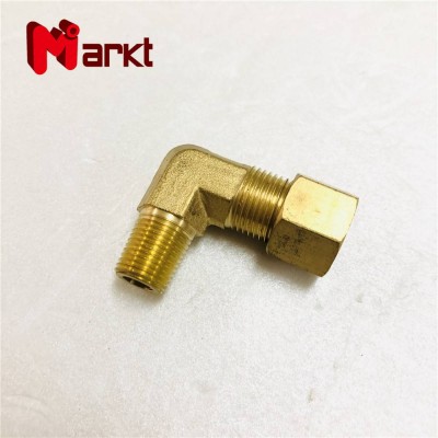 BSPT Sanitary Brass Male Elbow Fitting Plumbing water connection fittings