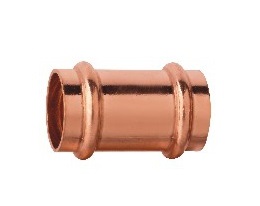 Coupling Copper Press Fitting Brass Pipe Fitting Socket Joint