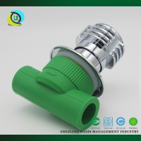 Professional Wholesale PPR Double Female Threaded Stop Valve