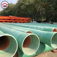 Building Material Fiberglass FRP GRP Protection Cable Pipe From China