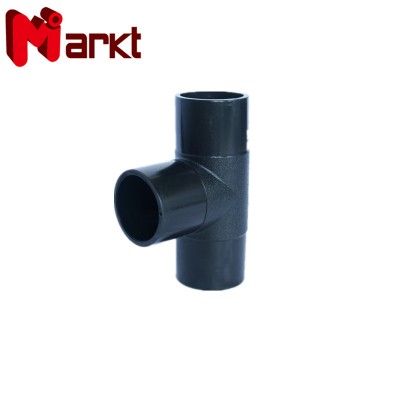 Pn10 PE 100 HDPE PE Pipe Fittings Welding Tee Connect